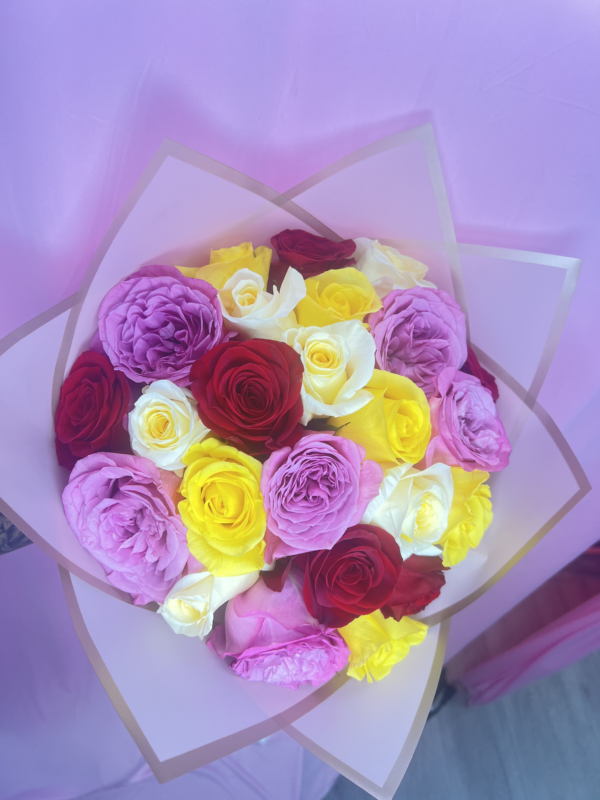 Mixed roses